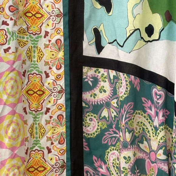 Anthropologie Multicolor Paisley Kimono - Picture 7 of 12